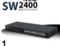 ipTIME SW2400 [스위칭허브/24포트/100Mbps/랙마운트가능]